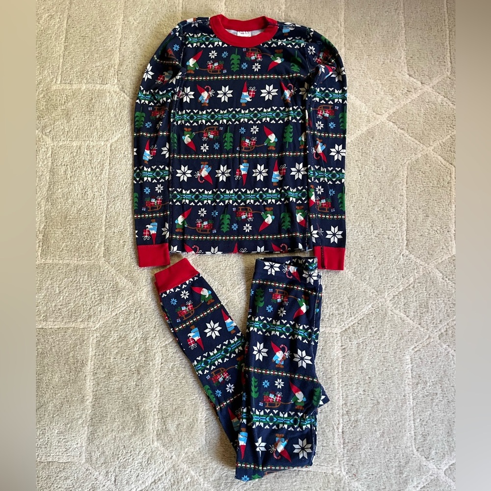 Hanna Andersson Gnome Sweet Gnome PJ Set